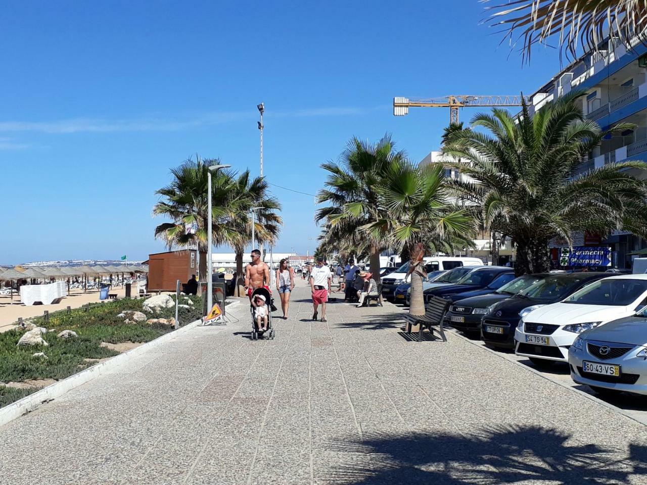 Abmar- Por-Do-Sol, Vista Mar, Remodelado, Wifi, 80Mt Praia Quarteira Exteriör bild
