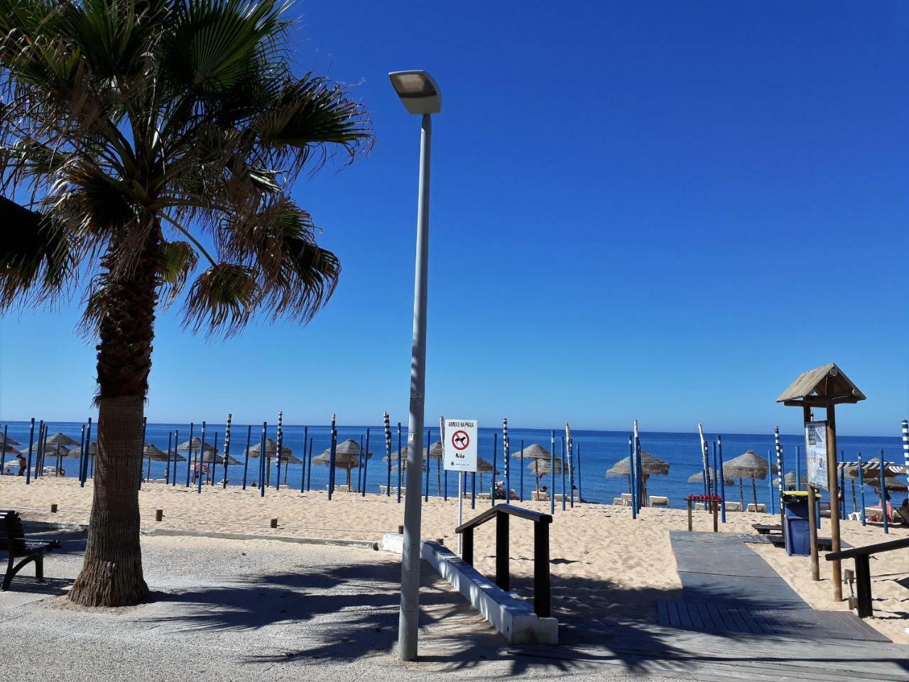 Abmar- Por-Do-Sol, Vista Mar, Remodelado, Wifi, 80Mt Praia Quarteira Exteriör bild